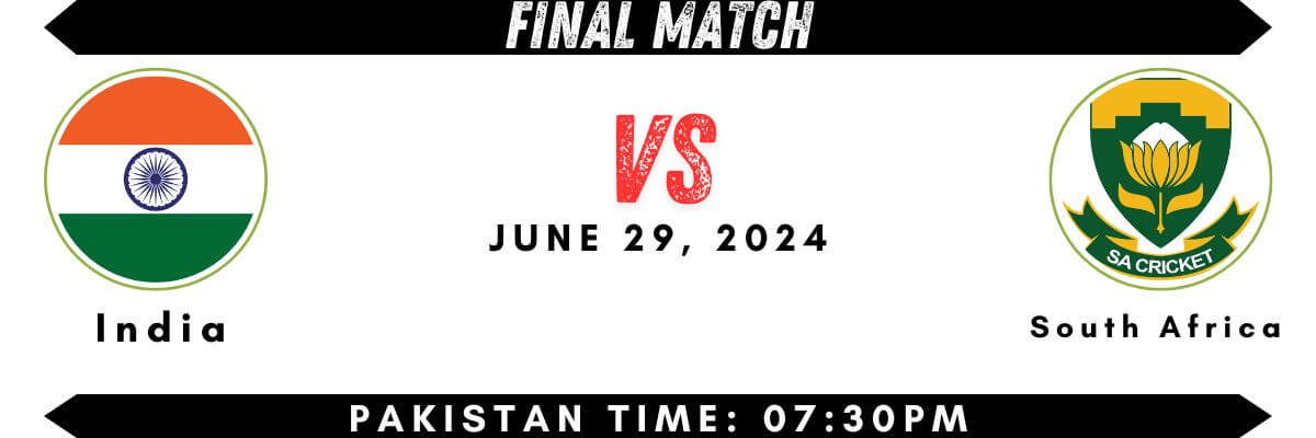 final match of t20 world cup 2024