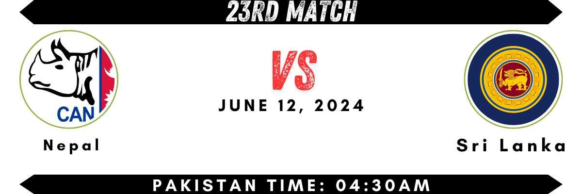 23rd match of t20 world cup 2024