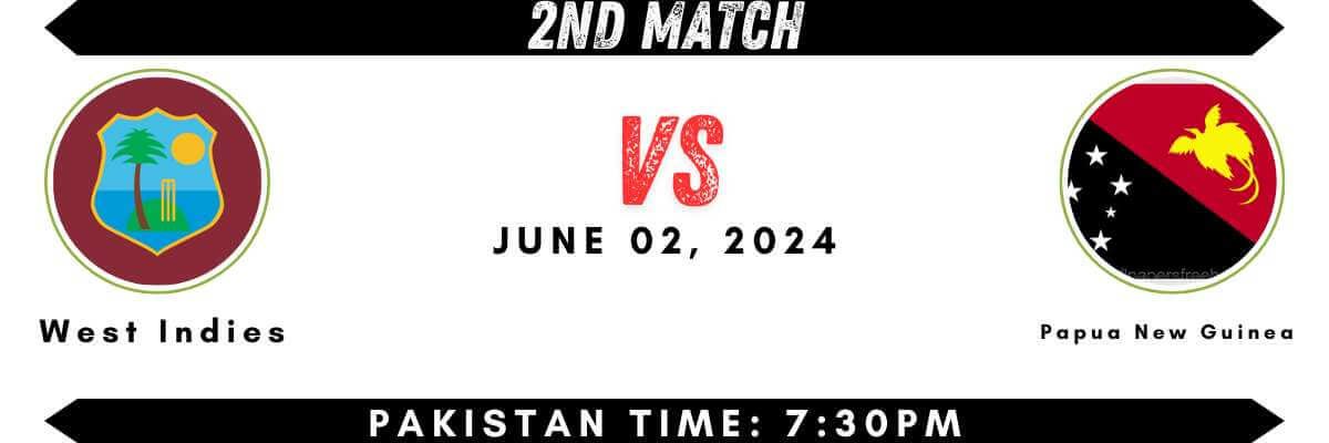 2nd match of t20 world cup 2024