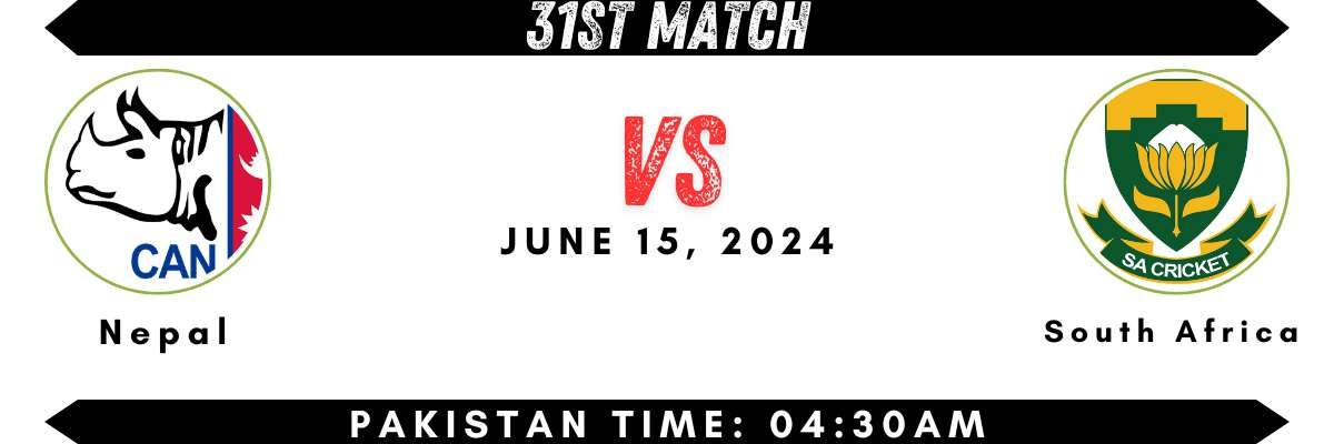 31st match of t20 world cup 2024