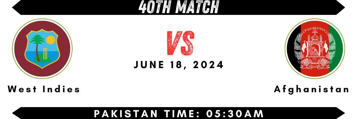 40th match of t20 world cup 2024