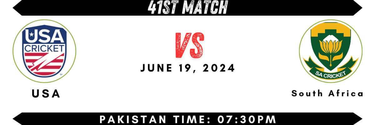 41st match of t20 world cup 2024