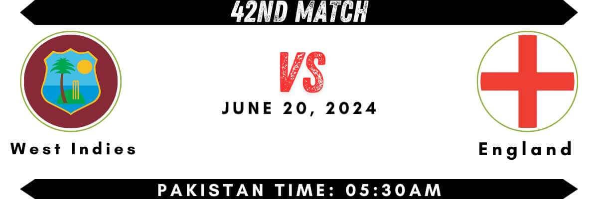 42nd match of t20 world cup 2024