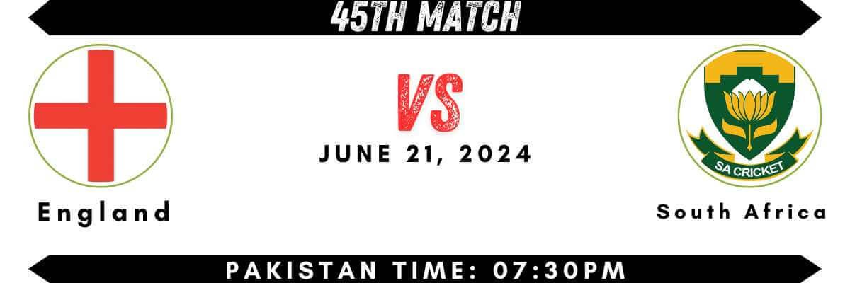 45th match of t20 world cup 2024