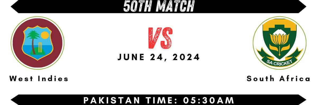 50th match of t20 world cup 2024